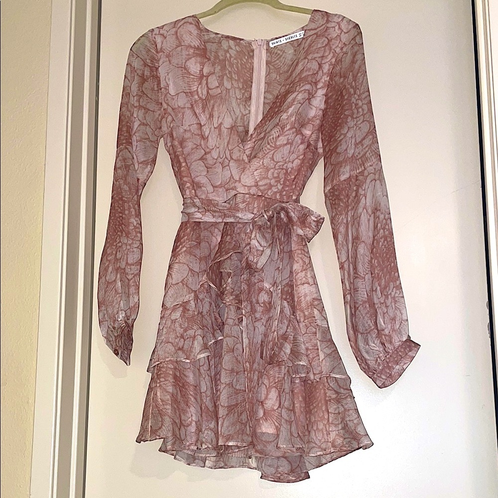 Saints + Secrets Long Sleeve Mini Dress